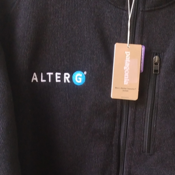 Patagonia Better Sweater Black Fleece Jacket Black AlterG Large NWT - Picture 6 of 8
